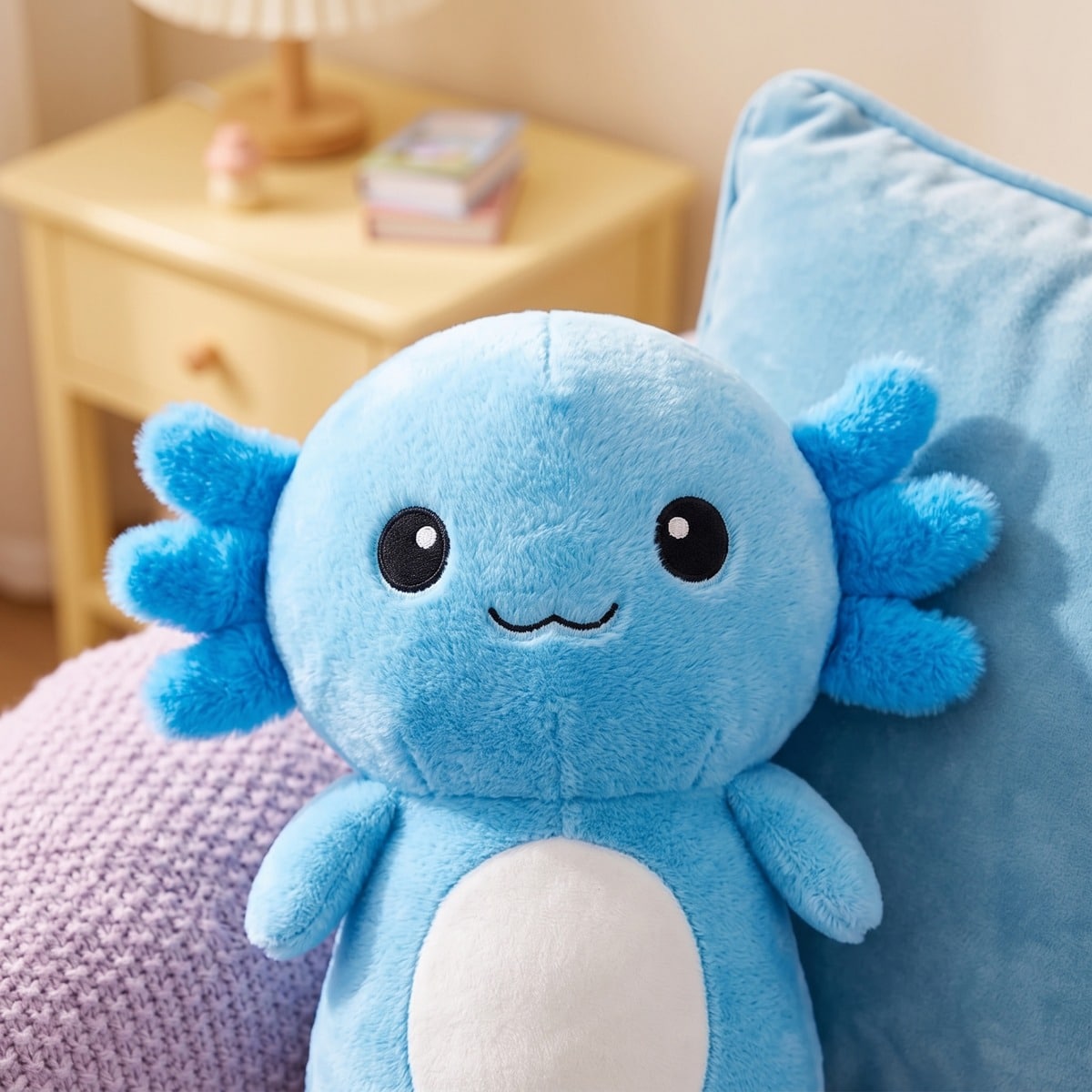 Peluche kawaii axolotl coloré – Image 4