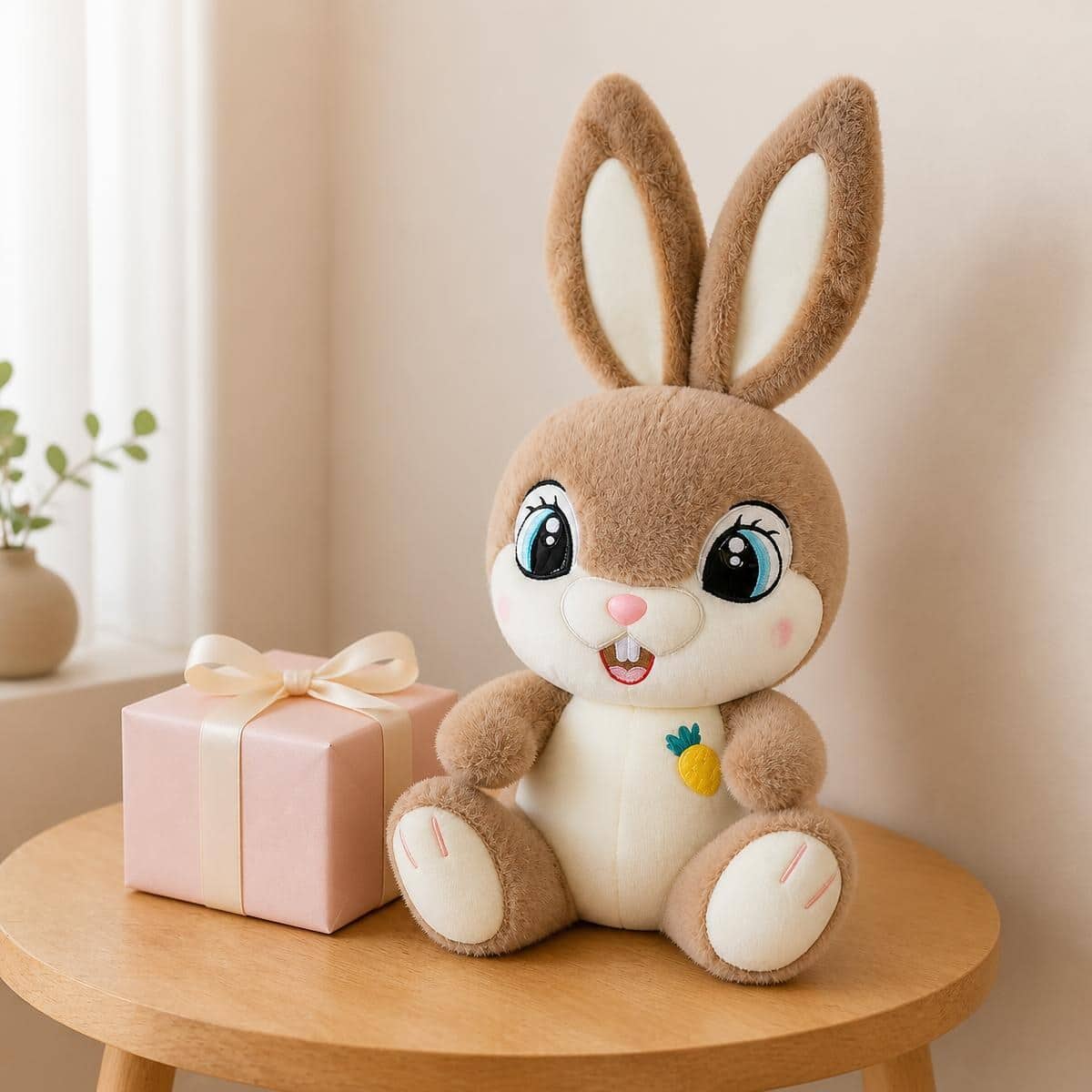 Peluche lapin Kawaii aux grands yeux et grandes oreilles – Image 4