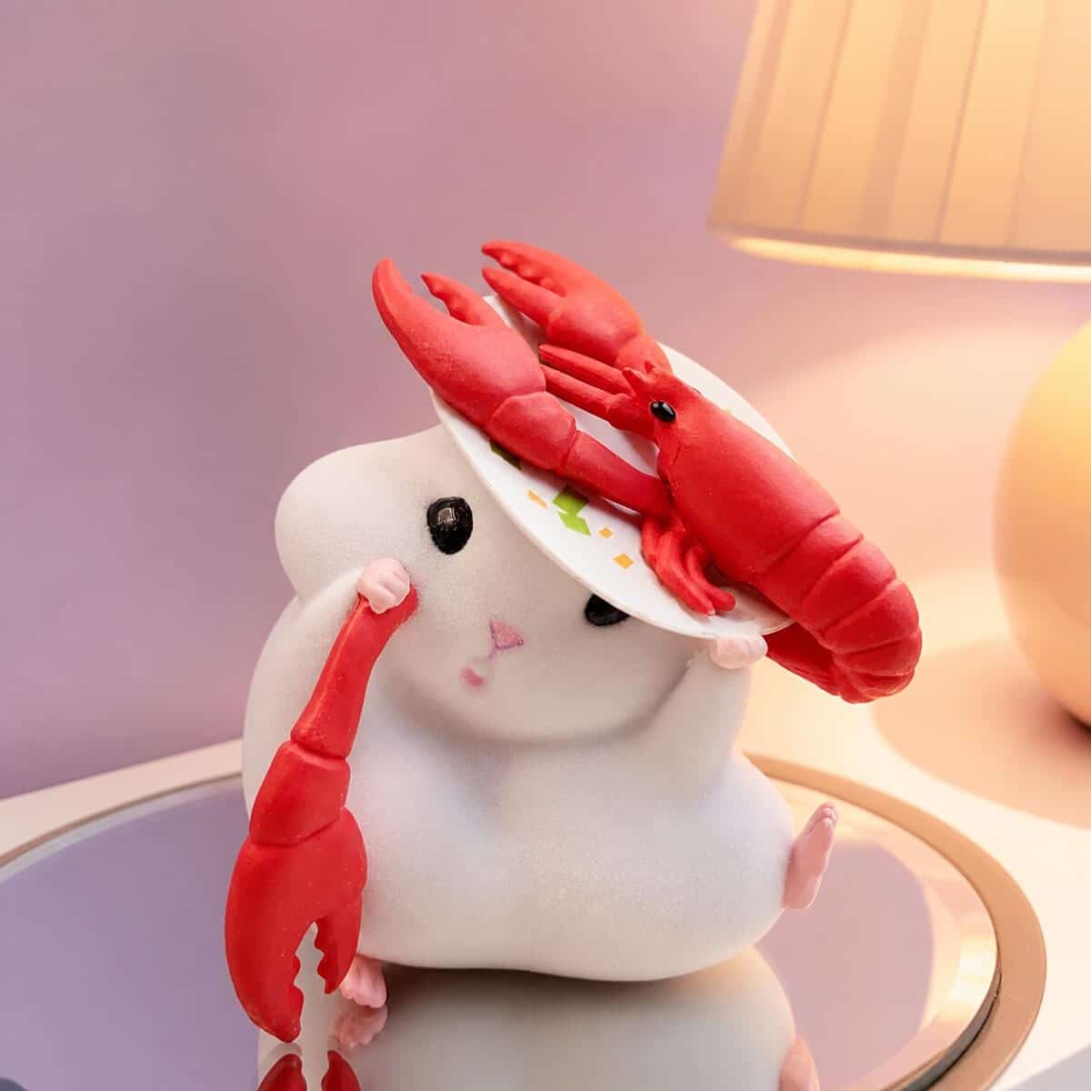 Blind Box Clarke hamster gourmand avec burger ou homard – Image 5