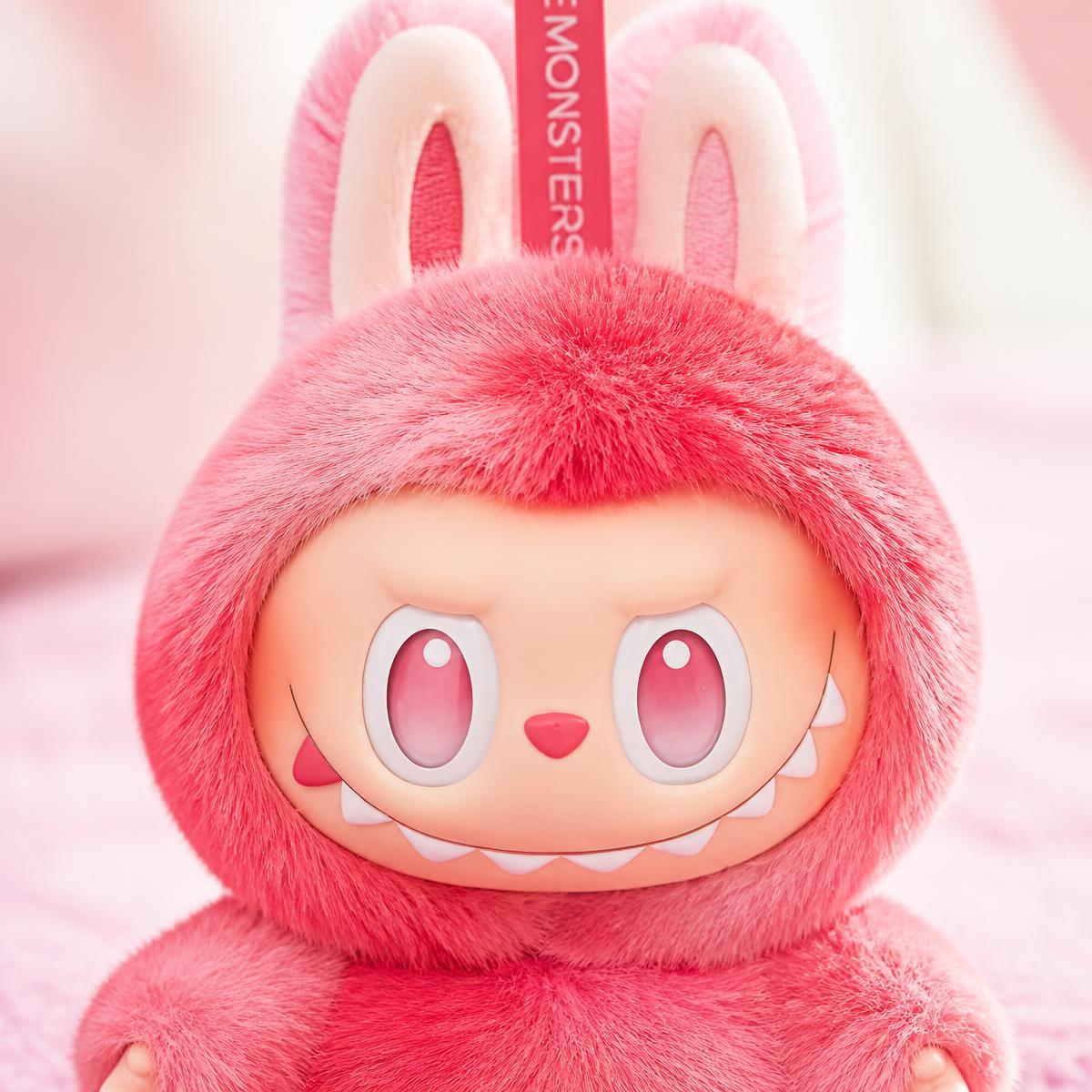 Porte-clé peluche Labubu coloré – Image 4