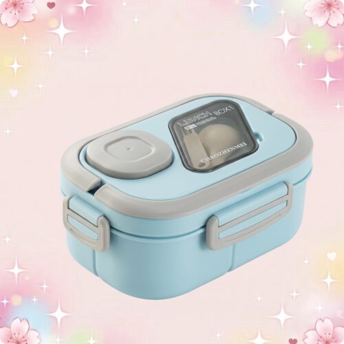 Bento kawaii fonctionnel et avec couverts