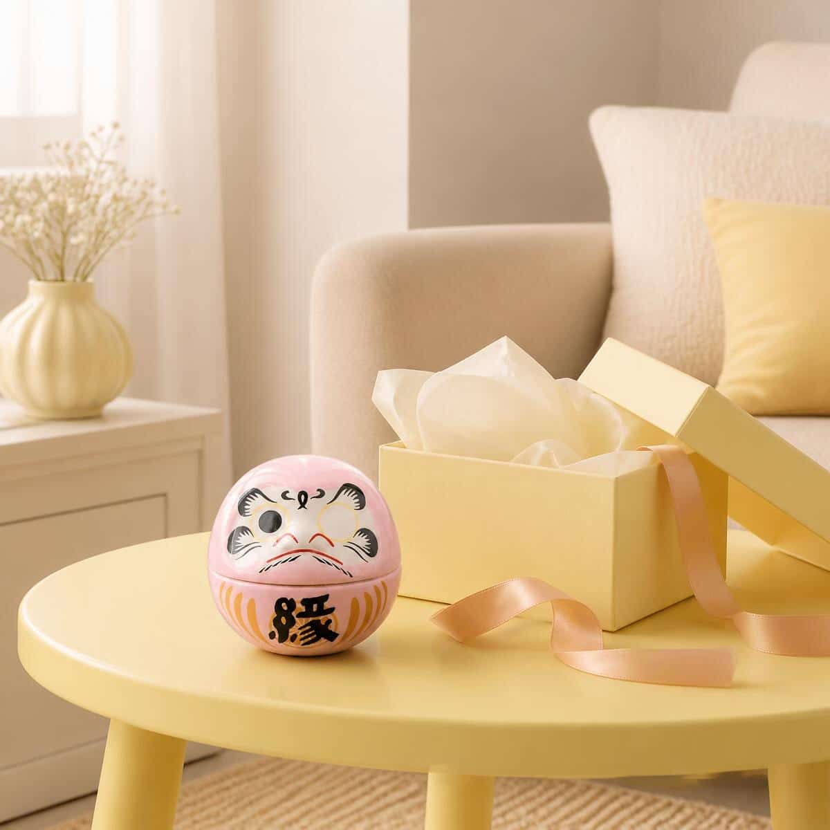 Décoration japonaise Daruma porte bonheur – Image 4