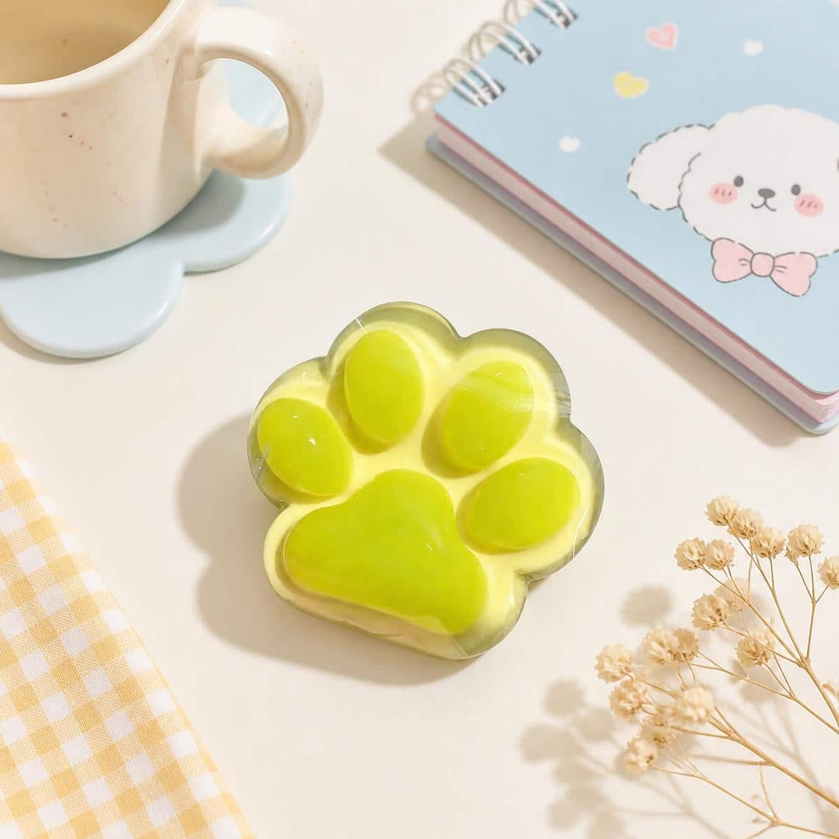 Jouet anti-stress squishy en forme de patte de chat – Image 3